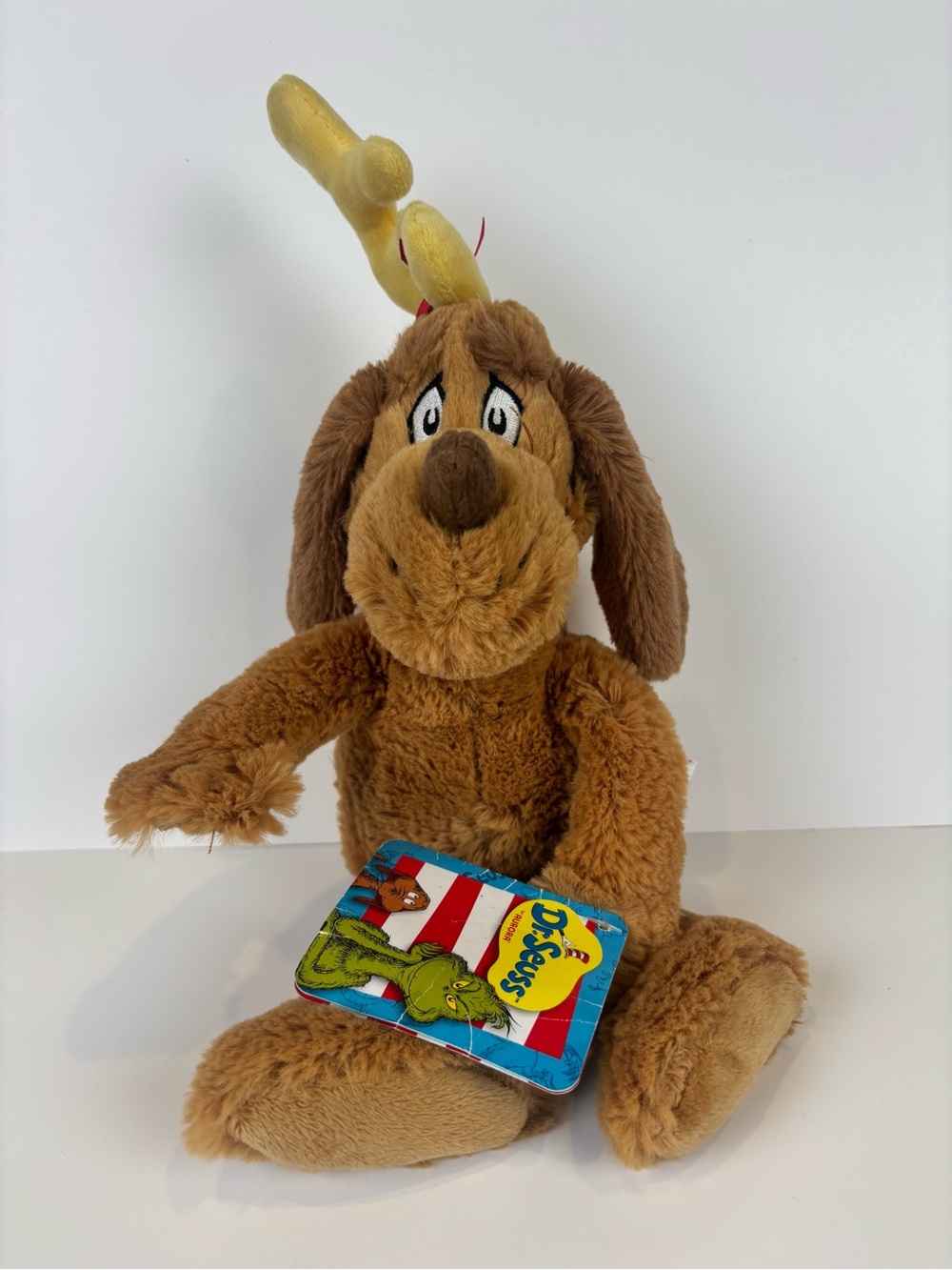 Aurora World Dr. Seuss The Grinch - 16" Max the Dog Plush with Tag